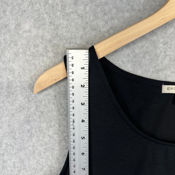 Genealogy Fashion DNA Top Womens Size Medium Black Sleeveless Pullover Tank - Picture 5 of 7